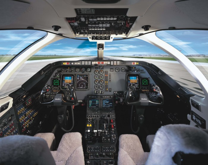 Hawker 400xp салон