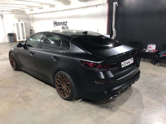 Kia Optima 2019 черная