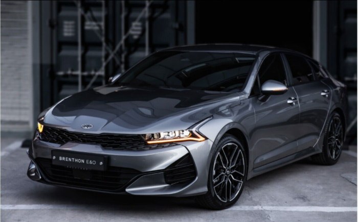 Kia Optima k5 2021 черная