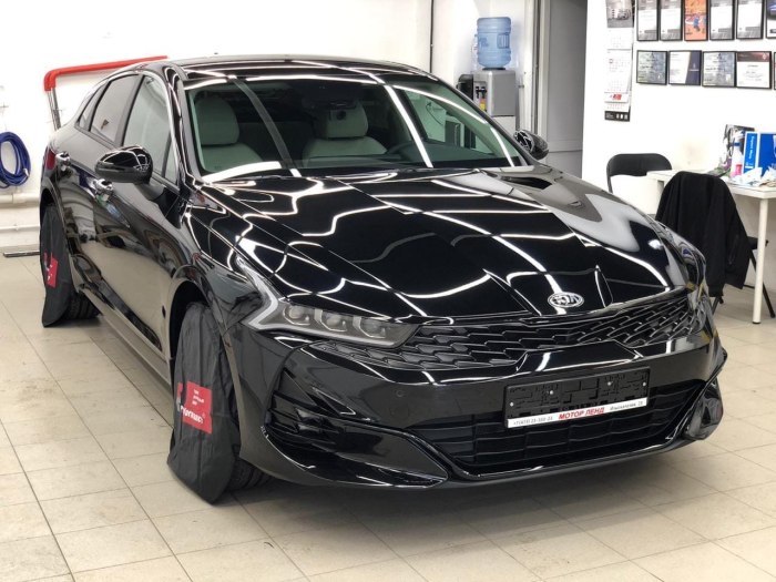 Kia k5 антихром
