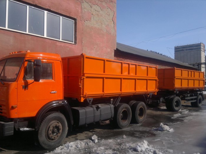 МАЗ С кузовом КАМАЗ