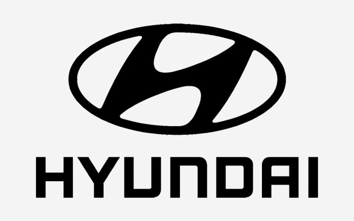 Hyundai логотип вектор