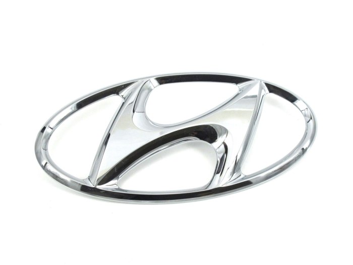 Значок Hyundai Accent