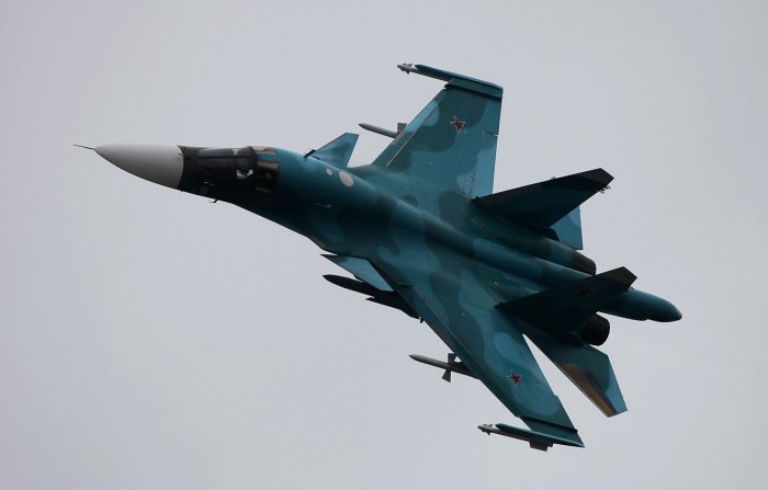 Су-33 сверхзвуковой самолёт