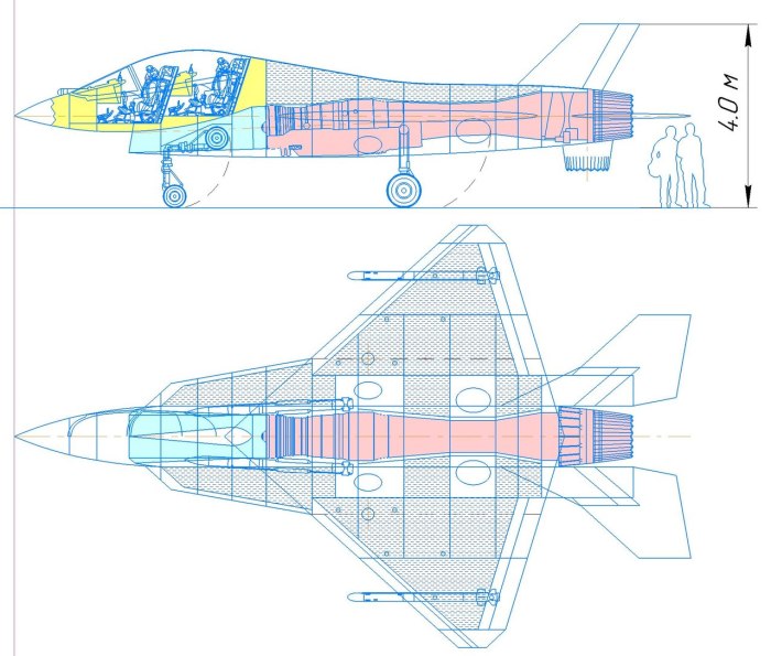 Однодвигательный Су 27