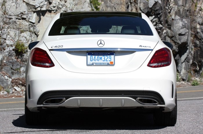 Мерседес w205 сзади
