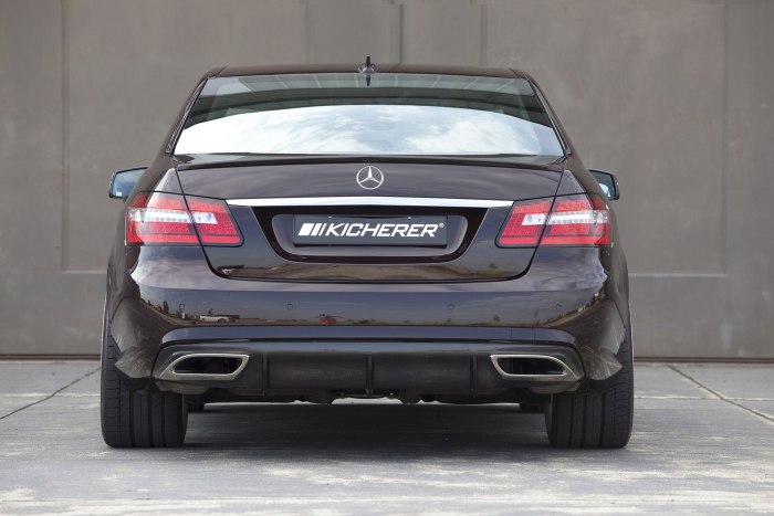 Mercedes w212 сзади