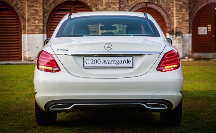 Mercedes-Benz w205 сзади