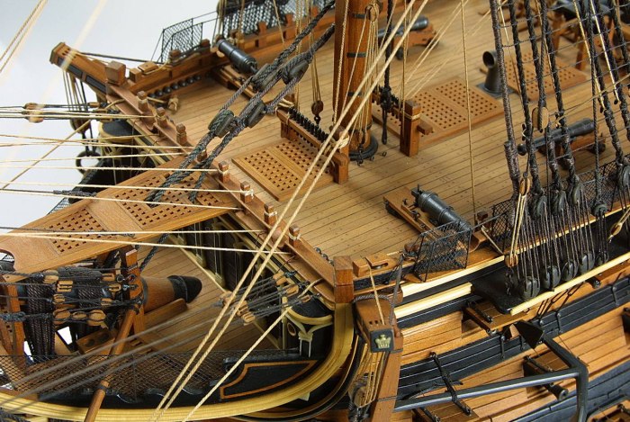 Модель корабля HMS Victory