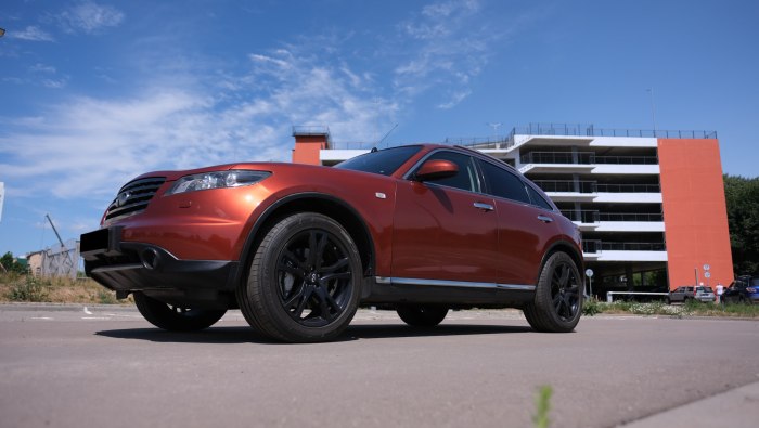 Винтовая подвеска на Infiniti FX 37