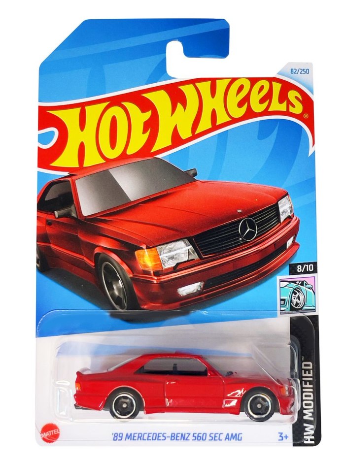 Hot Wheels Mercedes 500e