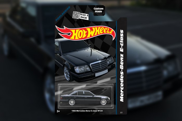 Hot Wheels Mercedes 124
