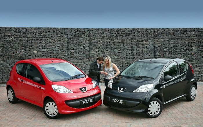 Машина Peugeot 107