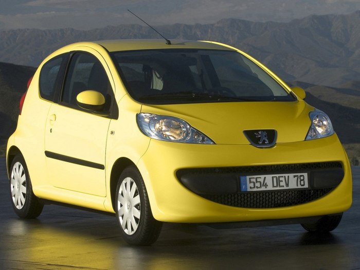 Peugeot 107 3-х дверный