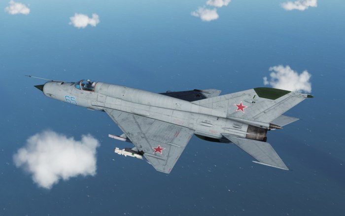 Истребитель "миг-21 бис"
