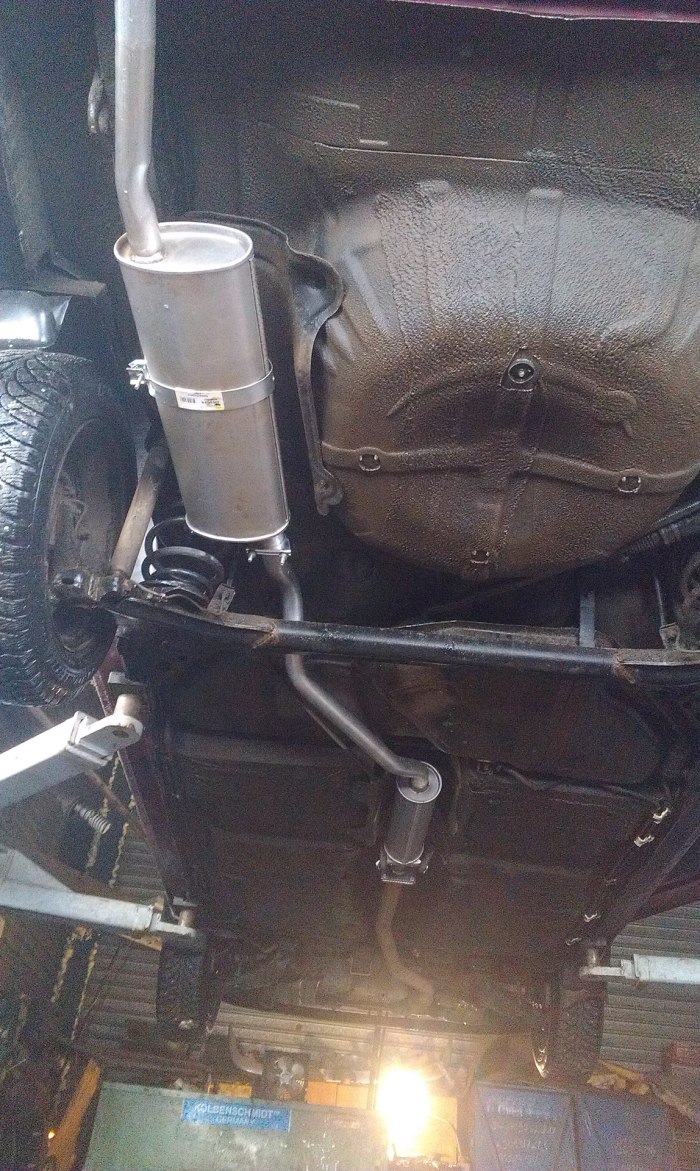 Выхлопная система Daewoo Nexia n150