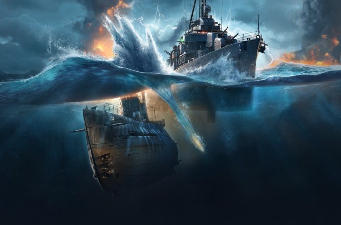 World of Warships подлодки