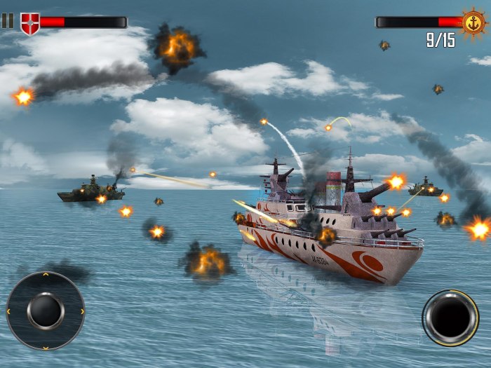 Sea Battleship Combat