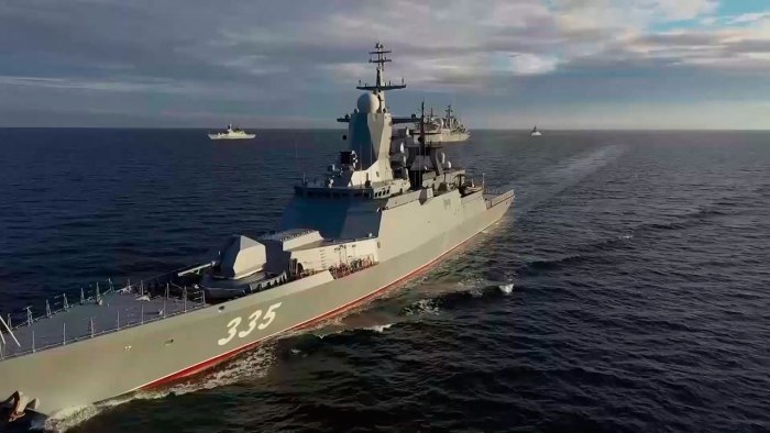 Корвет Тихоокеанского флота "громкий"