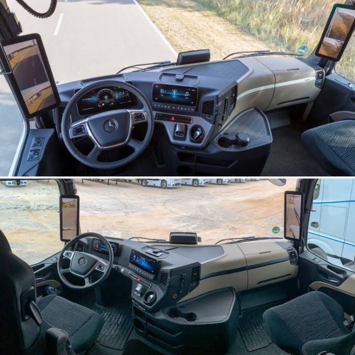 Mercedes Benz Actros 1840 салон