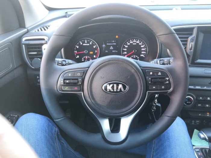 Kia Sportage 2016 руль