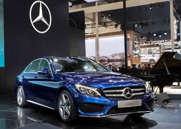 Mercedes c 180 Blue
