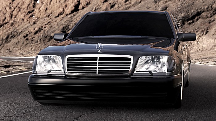 Mercedes w140 s600