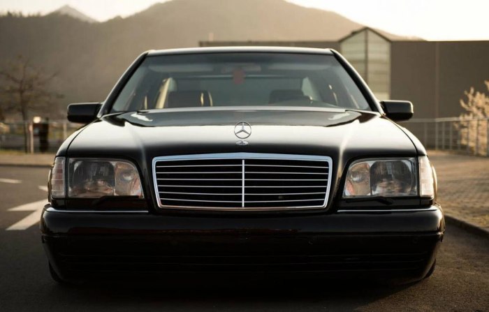 Mercedes Benz кабан w140