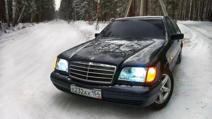Легендарный Мерседес w140