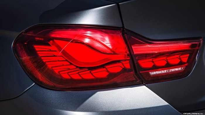 BMW m4 GTS Lights