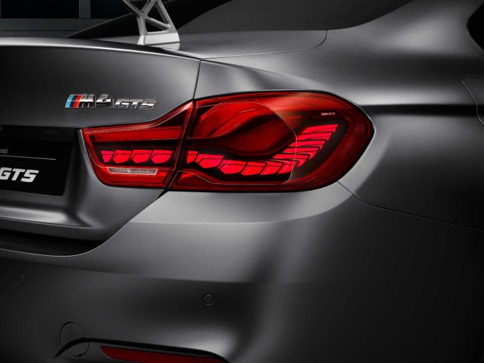 BMW m4 GTS Lights