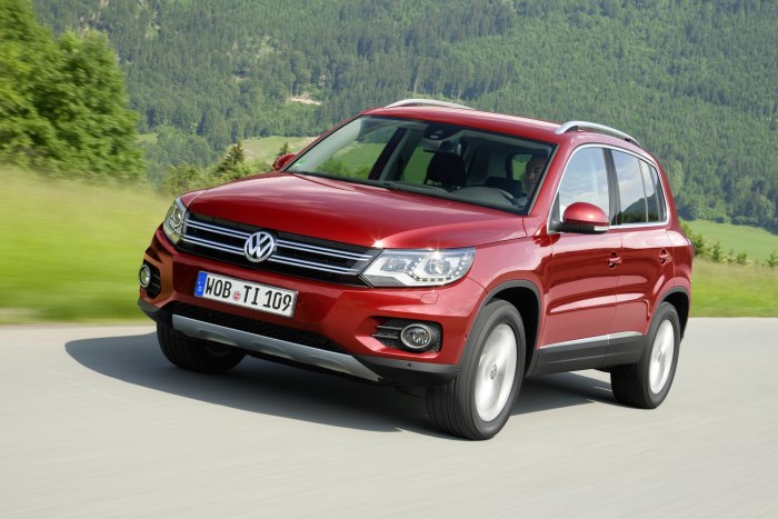 Volkswagen Тигуан красный