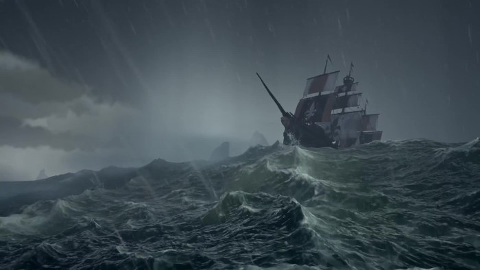 Sea of Thieves шторм