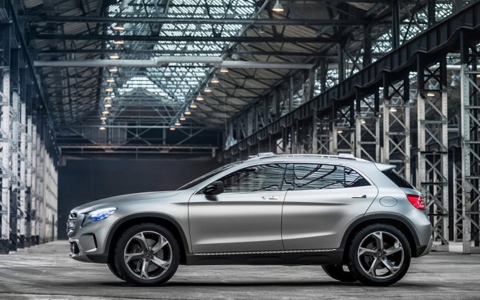 Компактный кроссовер Мерседес GLA