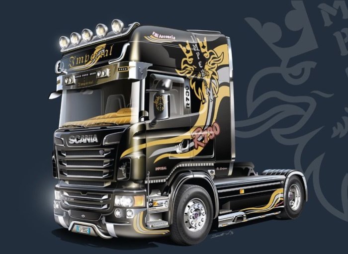 Scania r730 Topline