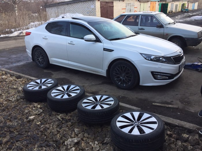 Диски на Киа Оптима r17