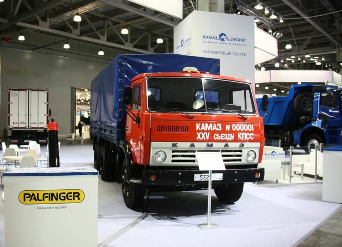 КАМАЗ 5320 первый КАМАЗ