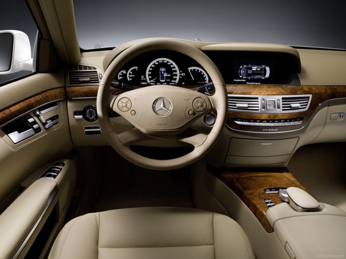 Мерседес Бенц s500 221 салон