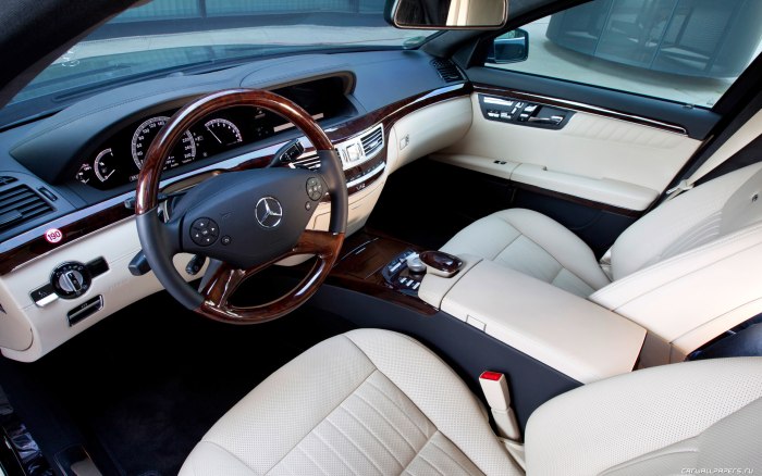 Мерседес Бенц w221 салон