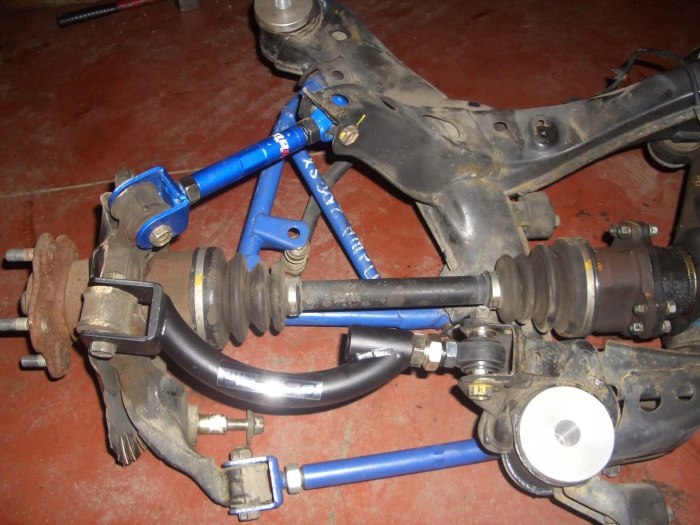 Задняя подвеска Silvia s15