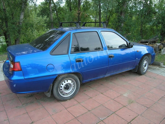 Daewoo Nexia n150 синяя