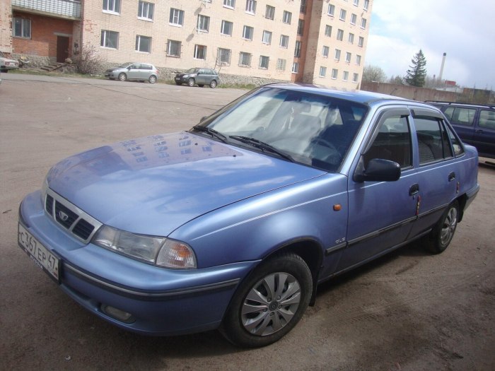 Daewoo Nexia 2007 голубая