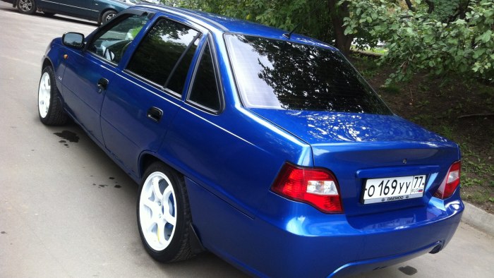 Нексия 150 синяя