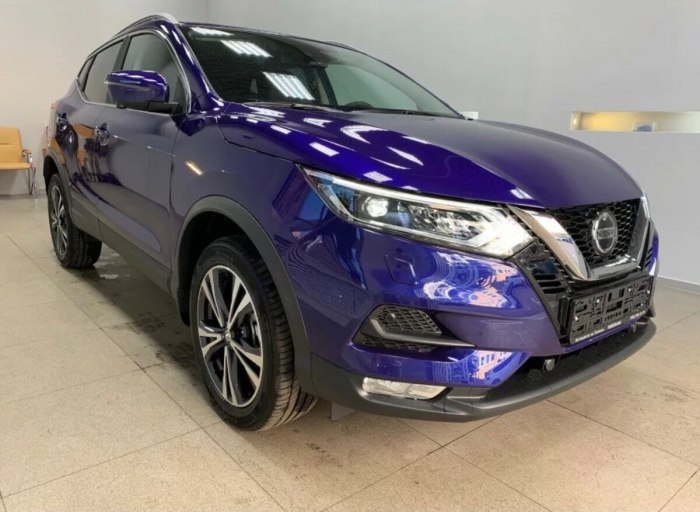 Nissan Qashqai 2019 голубой