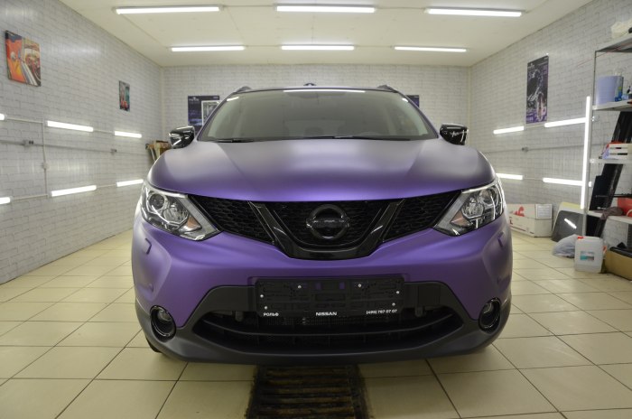 Nissan Qashqai фиолетовый