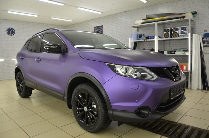 Nissan Qashqai j11 фиолетовый