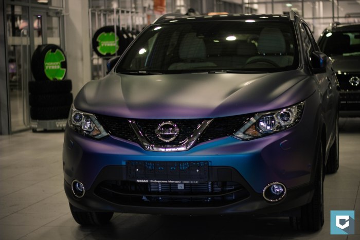 Ниссан Qashqai фиолетовый