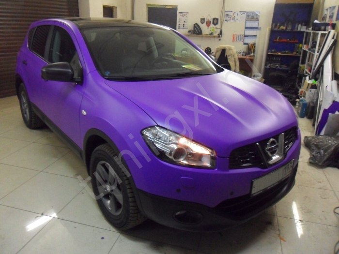 Nissan Qashqai 2011 фиолетовый