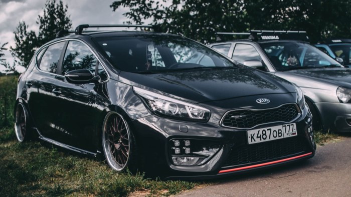Kia Ceed 3 stance
