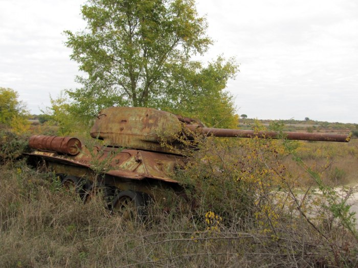 Заброшенные танки второй мировой т34